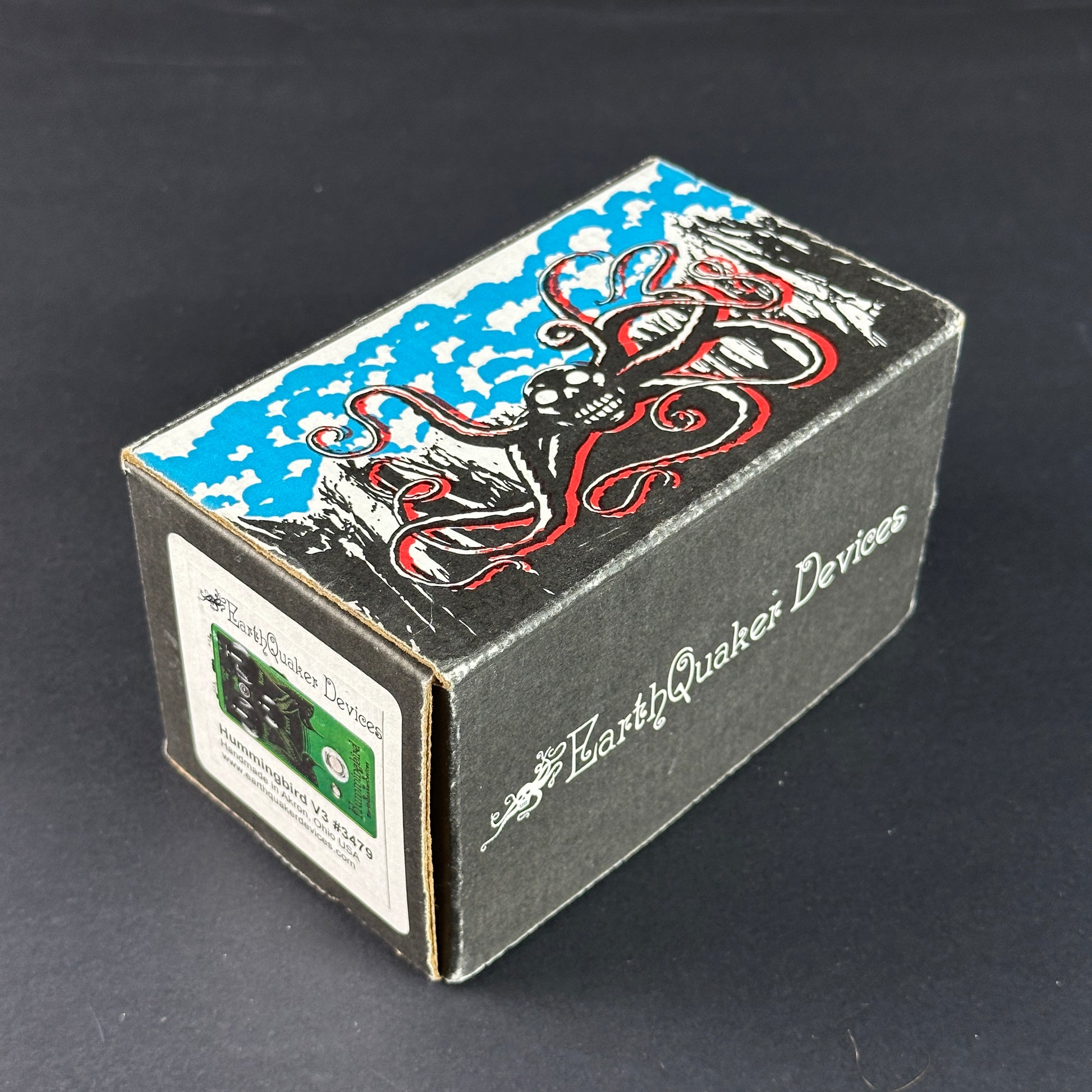 Box for Used Earthquaker Devices Hummingbird V3.