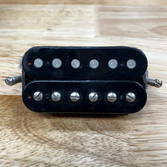 Top of Used Seymour Duncan "Duncan Custom" Humbucker Pickup 13.3 kHz 4 Wire TFW308