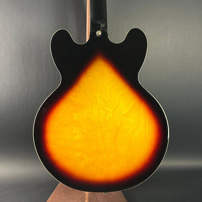 Back of Used 2021 Epiphone Sheraton II Pro Vintage Sunburst.