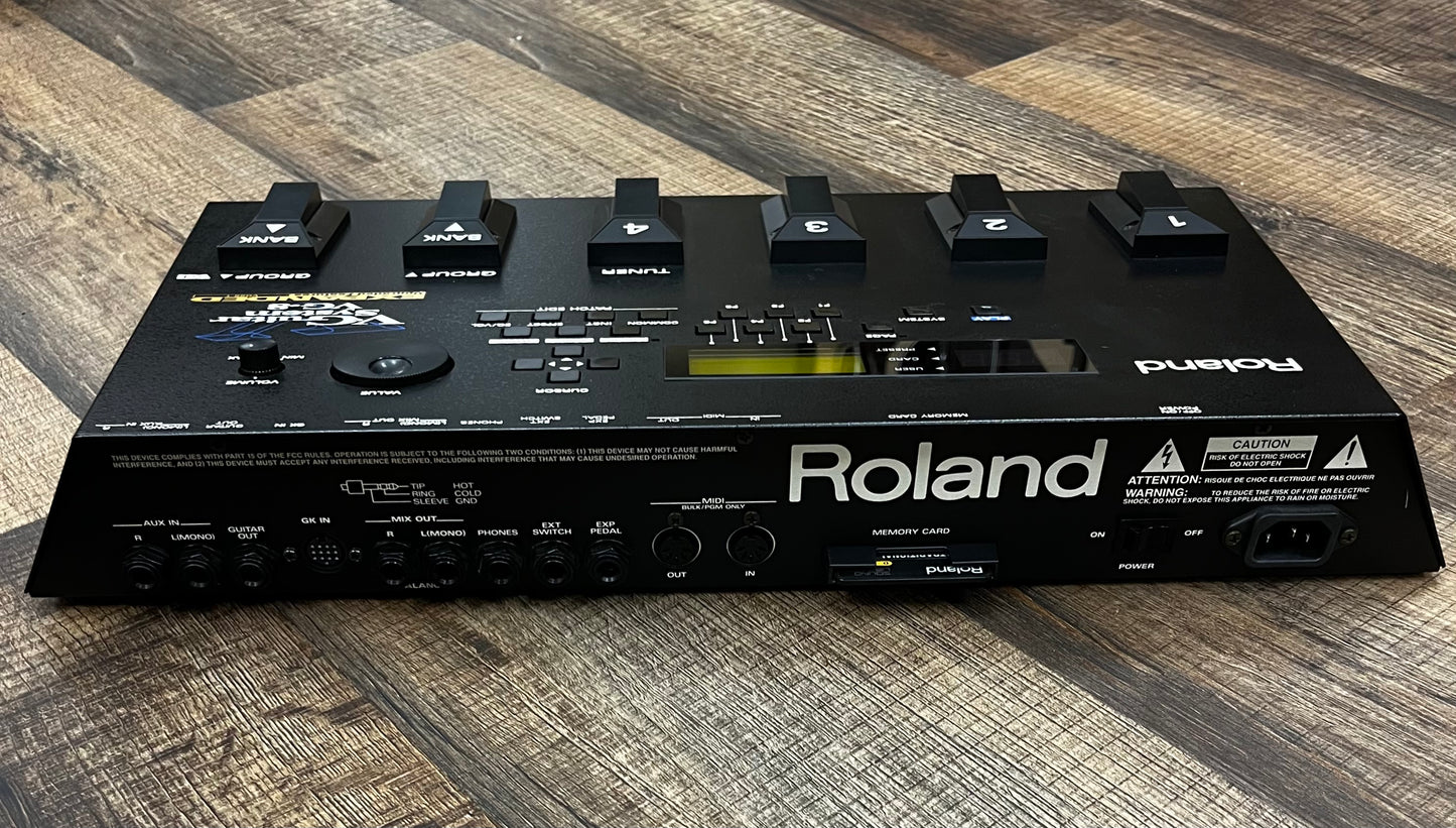 Back of Used Roland VG-8 V-Guitar System TFW355