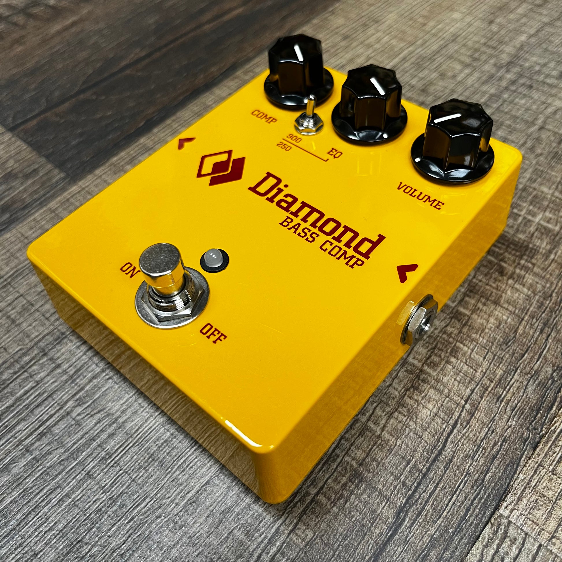 Side of Used Diamond Pedals Bass Compressor Pedal V 1.0 TFW387