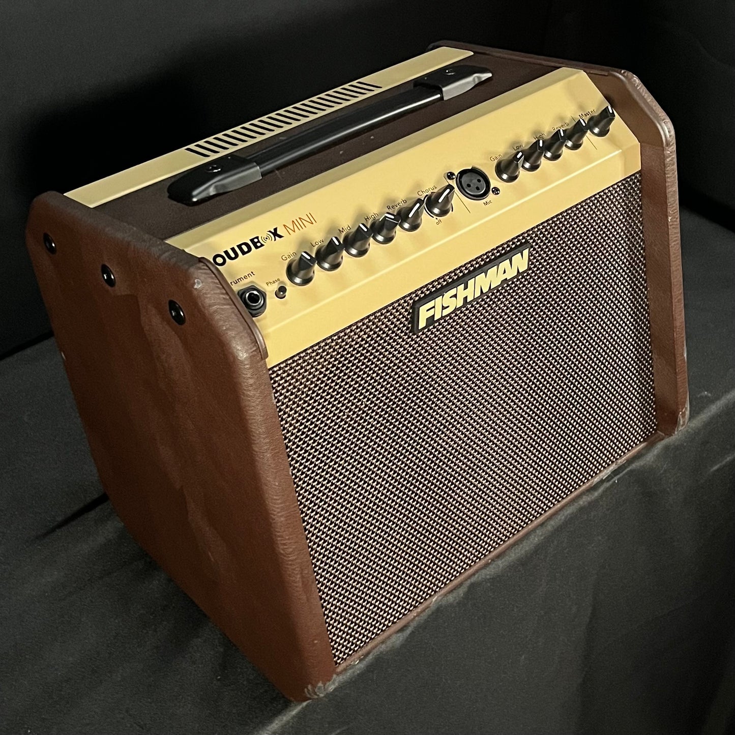 Side of Used Fishman Loudbox Mini TFW399