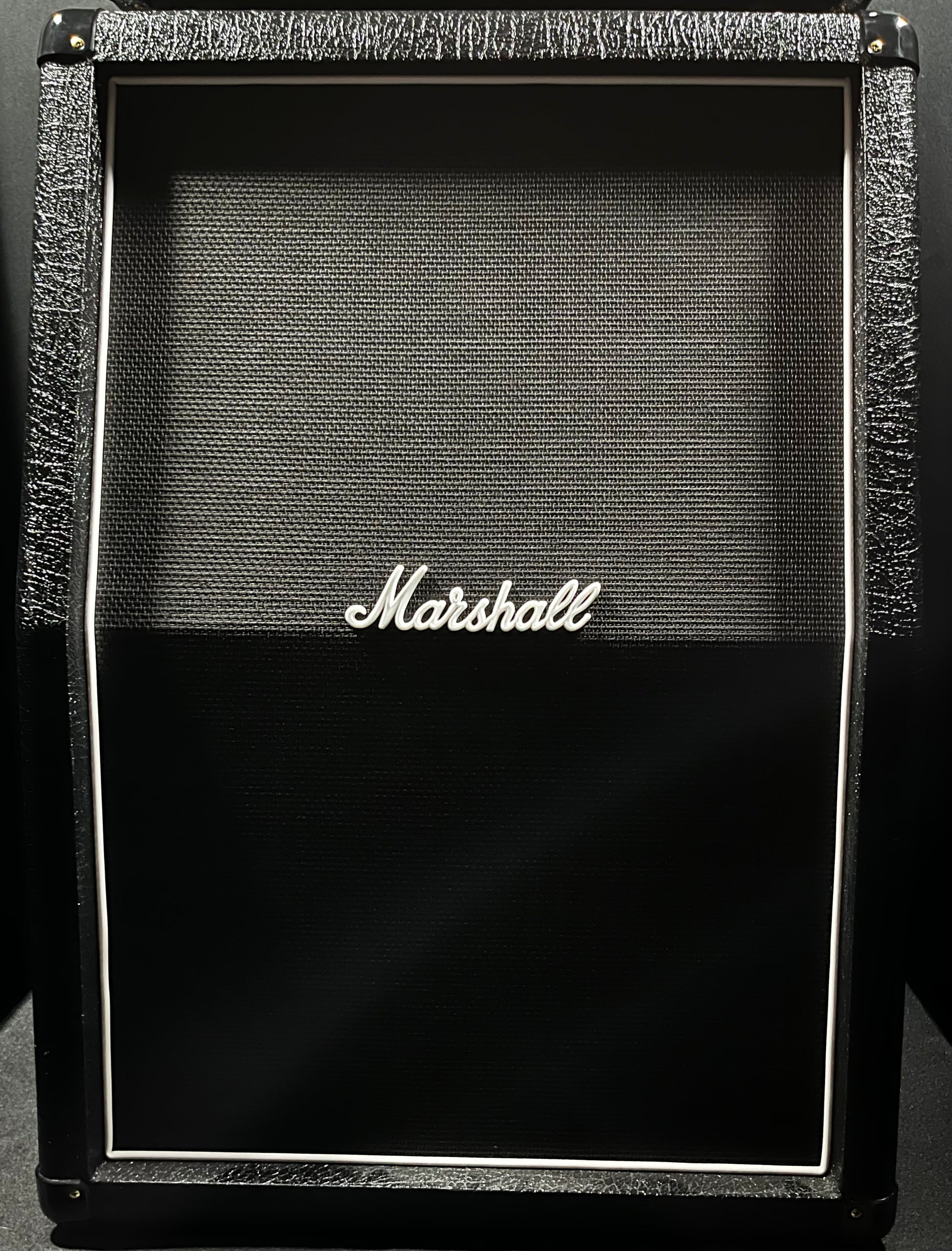 Front of cab of Used Marshall DSL20HR Head & 2X12 Upright MX212AR Speaker cabinet 1/2 Stack TFW412