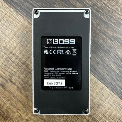 Bottom label of Used Boss DD-8 Digital Delay w/Box TFW415