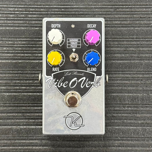 Top of Used Keeley Vibe-O-Verb Vibrato/Reverb