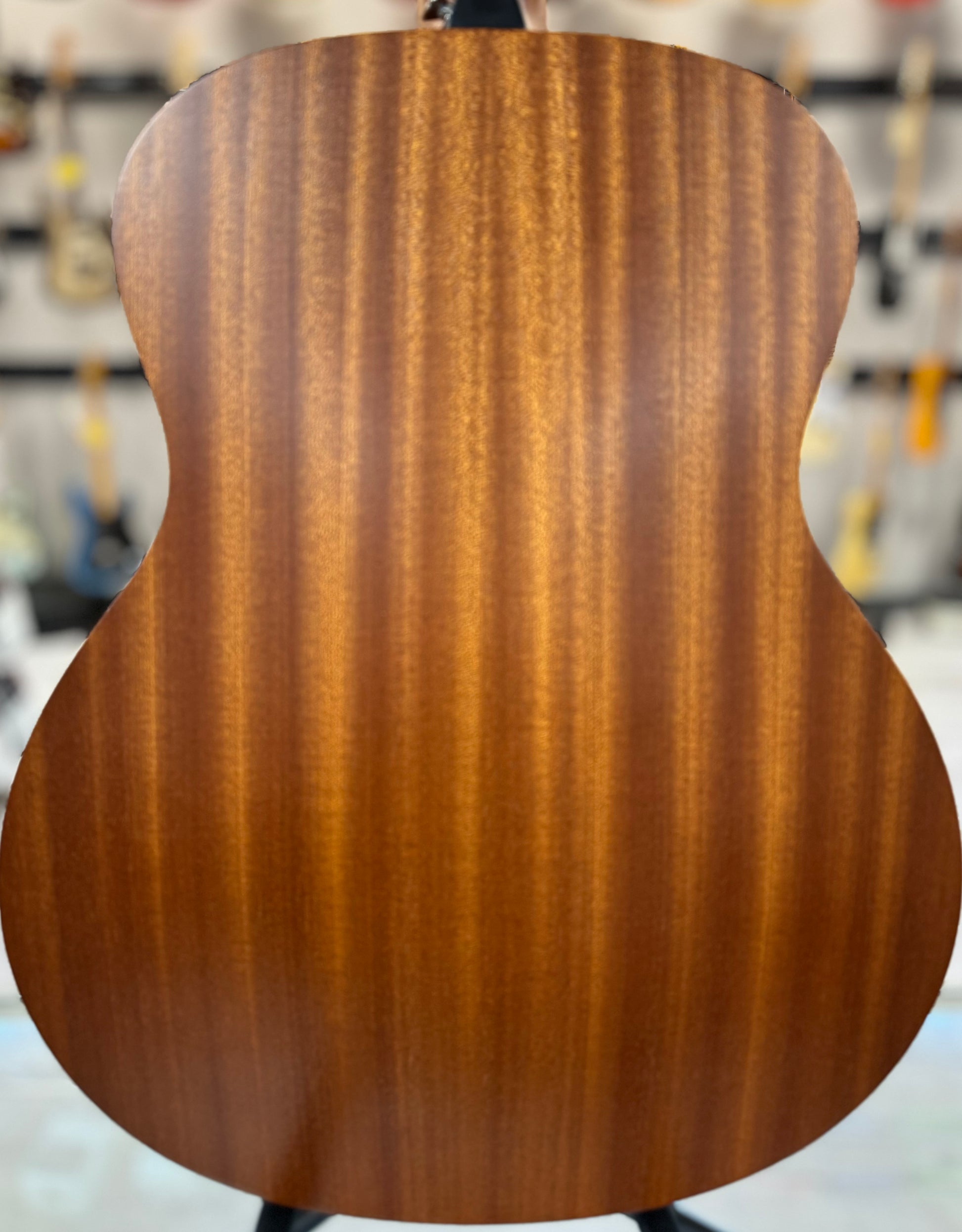 Back of Used Taylor GS Mini Mahogany w/bag