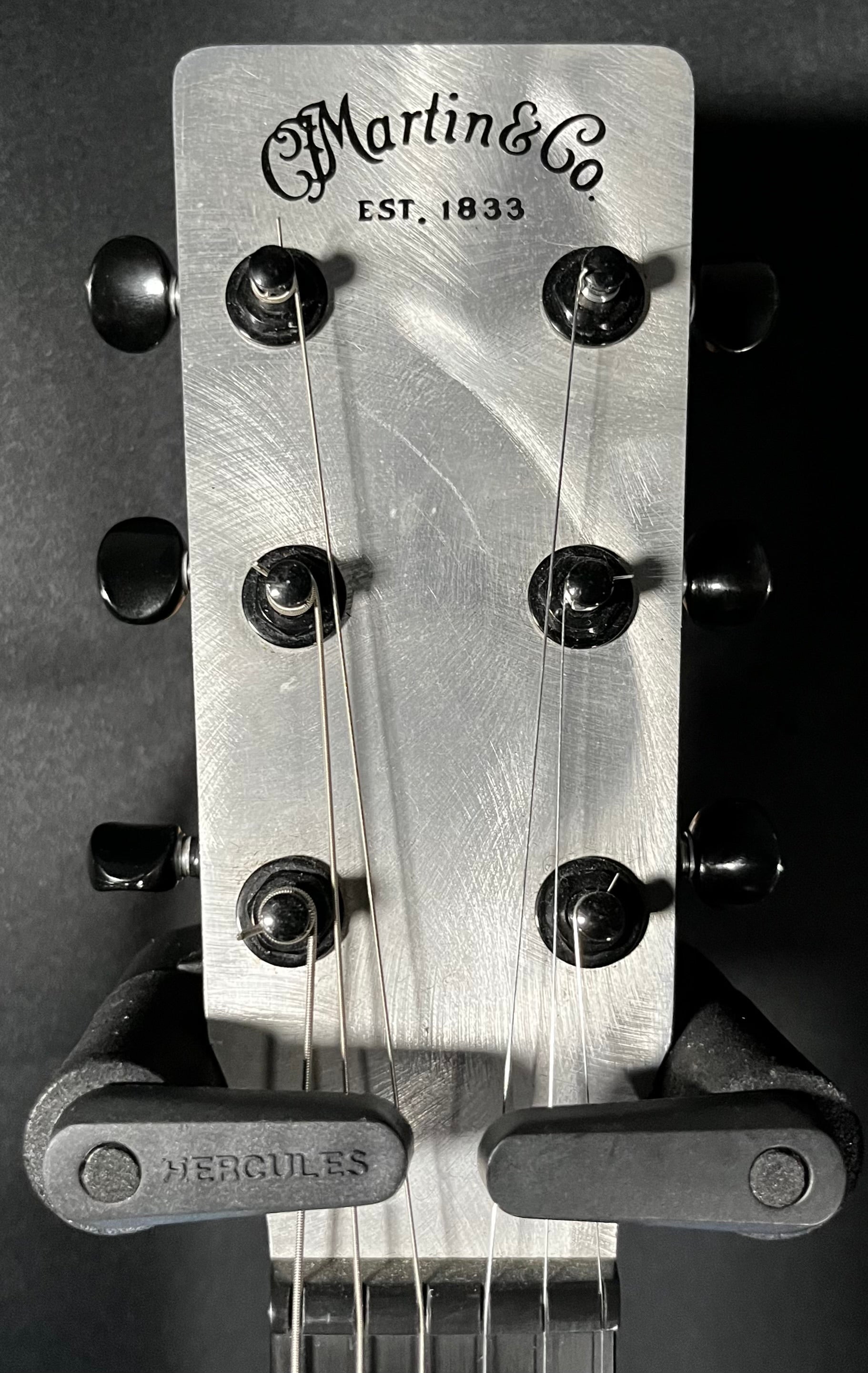 Headstock of Used Alternative X Grand Concert Aluminum Top TFW448