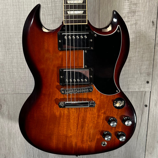 Front of Used 2014 Gibson SG Standard '61 Desert Burst w/case TSS3615