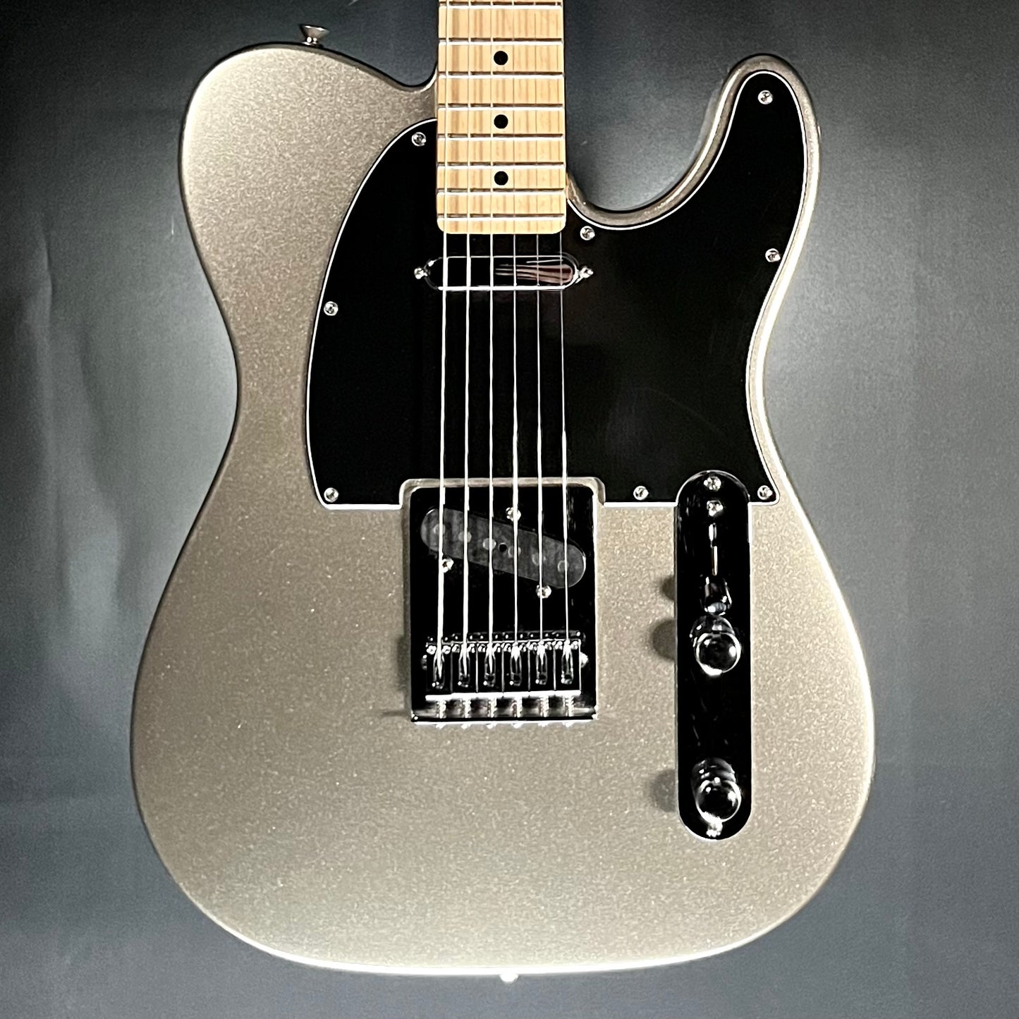 Front of Used 2021 75th Anniversary Telecaster Diamond Anniversary Finish w/bag TFW471
