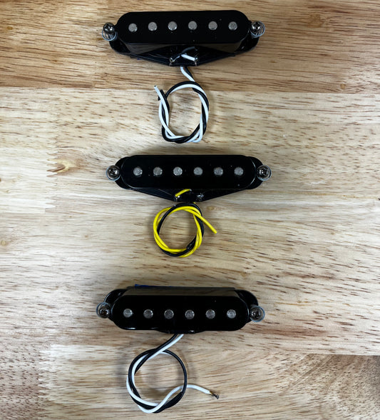 Top of Used Fender Tex-Mex Stratocaster Pickup Set TFW472