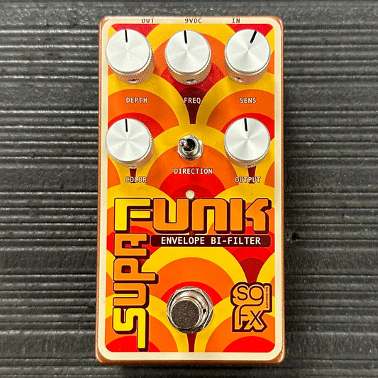 TOp of Used SolidGold FX Supa Funk Envelope Bi-Filter Pedal TSS3612