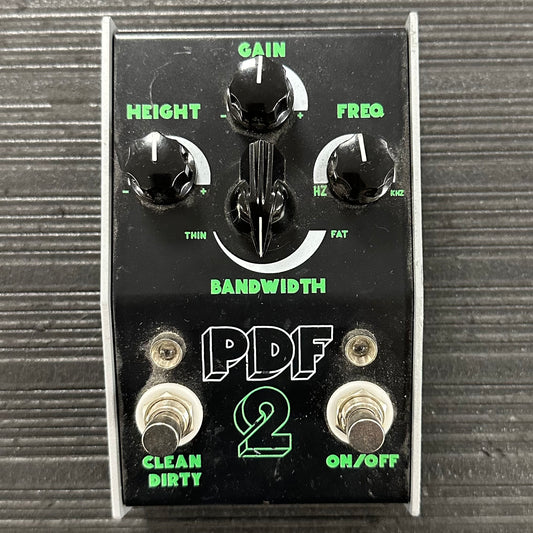 Top of Used Stone Deaf FX PDF-2 Parametric Distorion Pedal TSS3623