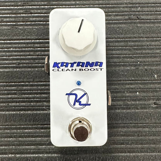 Top of Used Keeley Katana Mini Boost Pedal w/box TSS3625