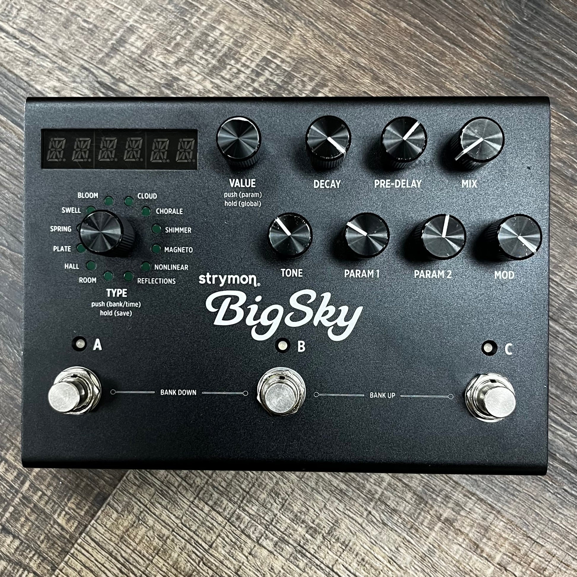 Top of Used Strymon Big Sky Midnight Edition w/box TFW483