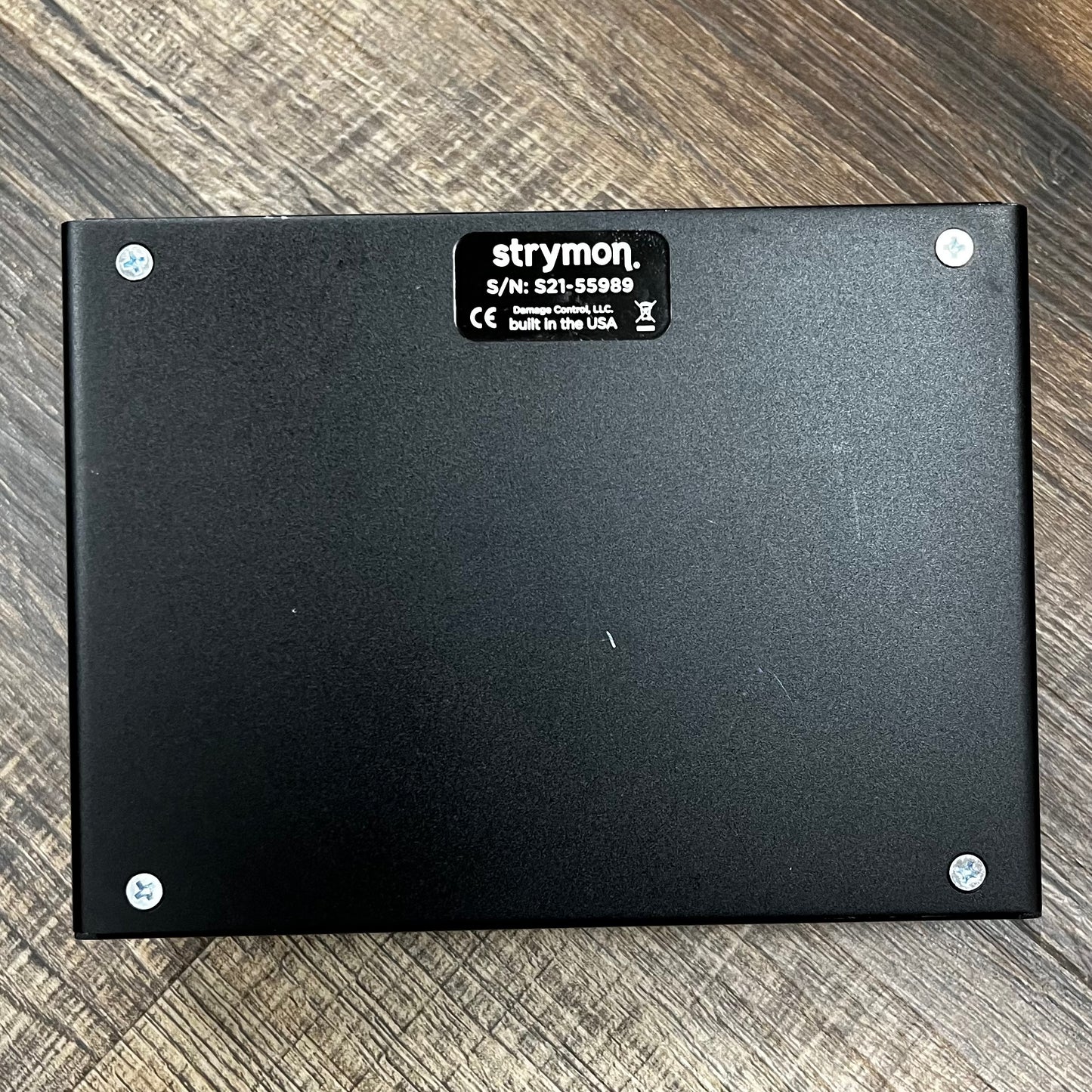 Bottom of Used Strymon Big Sky Midnight Edition w/box TFW483