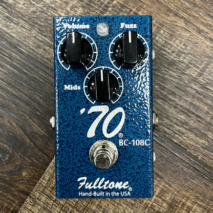 Top of Used 2016 Fulltone 70's Fuzz Pedal w/Box TFW490