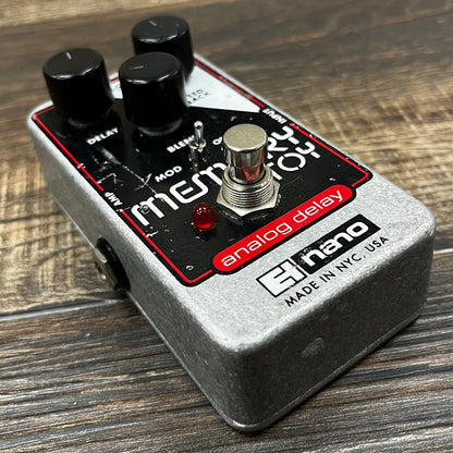 Side of Used EHX Electro-Harmonix Memory Toy Pedal TFW492