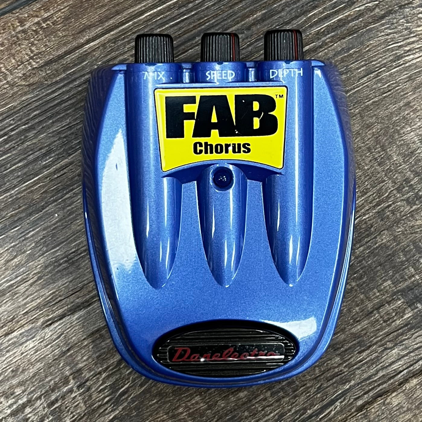 Top of Used Danelectro Fab Chorus Pedal TFW494