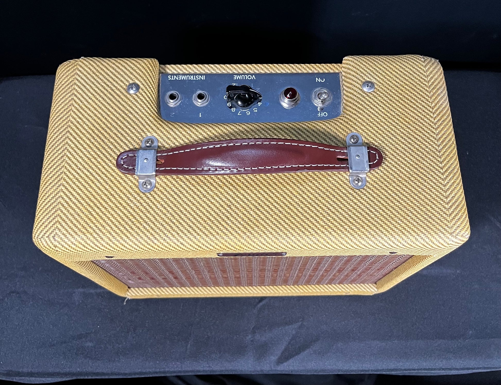 Top of Used 2009 Fender 57' Champ 5 Watt Handwired Amplifier TFW496