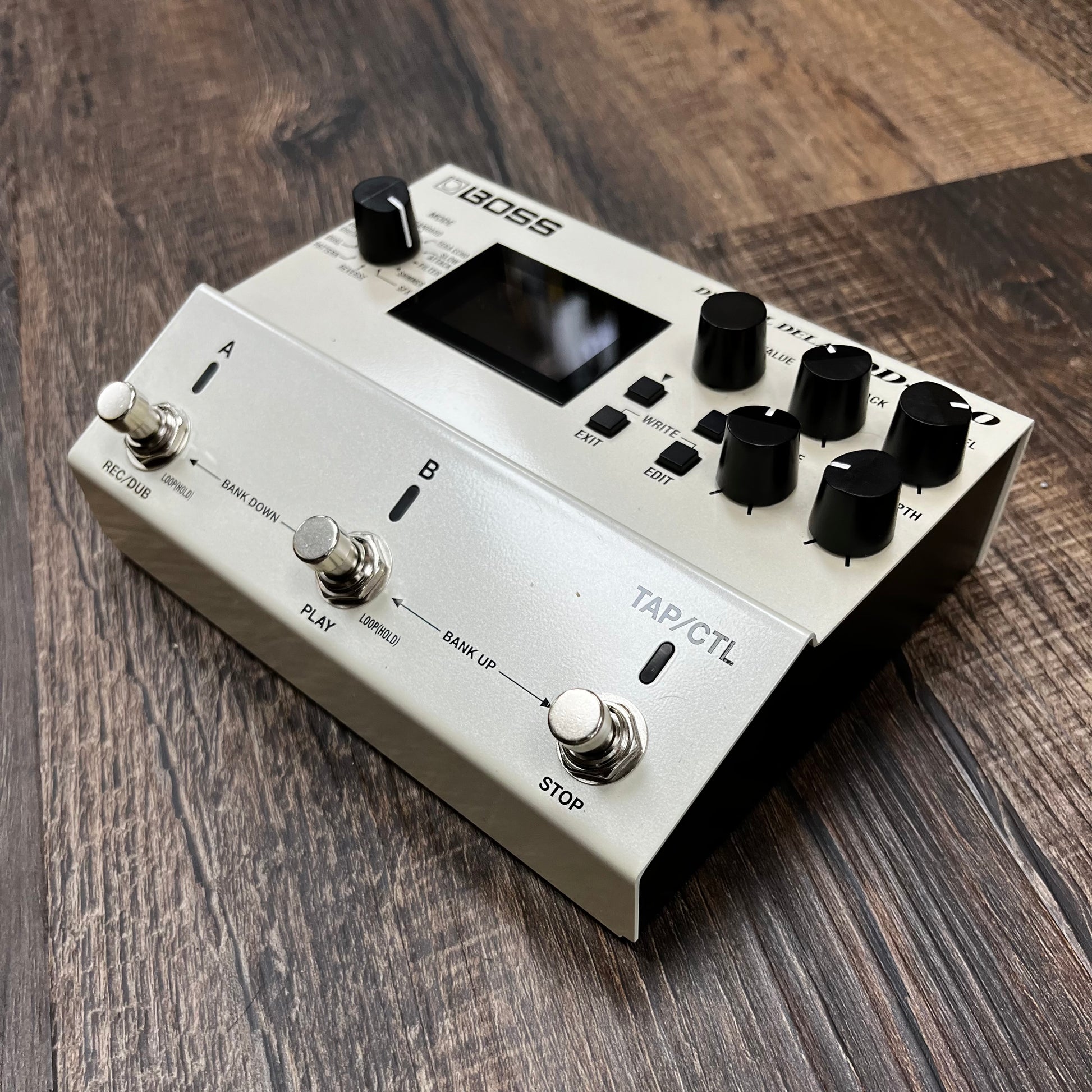 Side of Used Boss DD-500 Delay TFW497