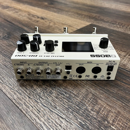 Back of xUsed Boss DD-500 Delay TFW497