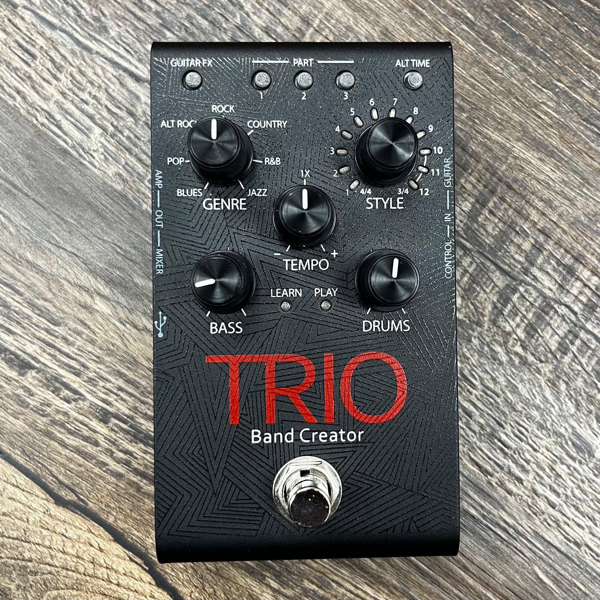 Top of Used DigiTech Trio Band Creator TFW504