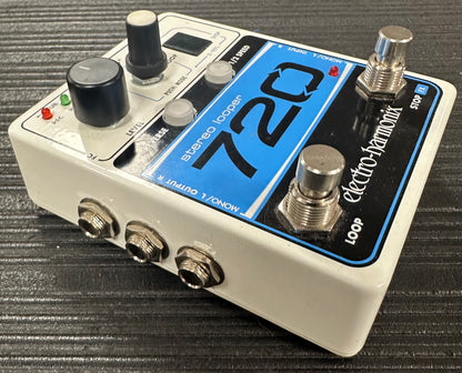 Side of Used EHX Electro Harmonix 720 Stereo Looper Pedal w/box TSS3711