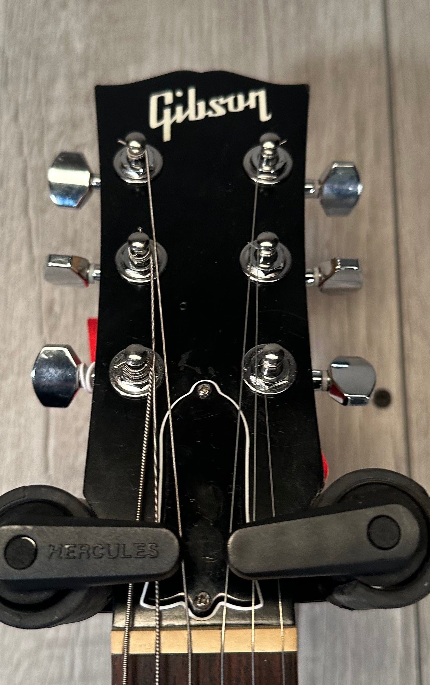 Headstock of Used SG Fusion Bright Cherry TSS3740