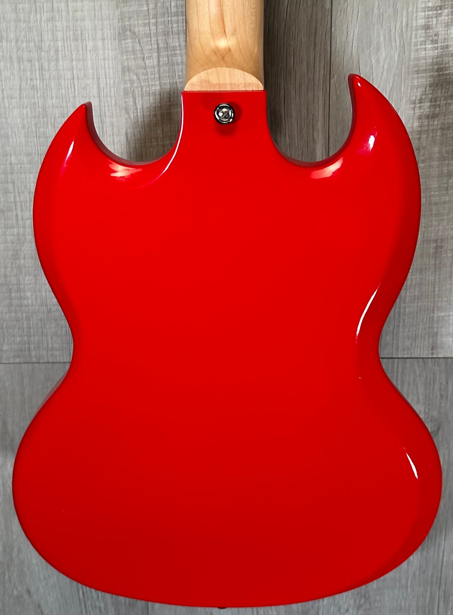 Back of Used SG Fusion Bright Cherry TSS3740