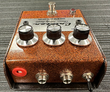 Back of Used Critter Electronics Classic Family Recipie Overdrive Pedal TSS3753