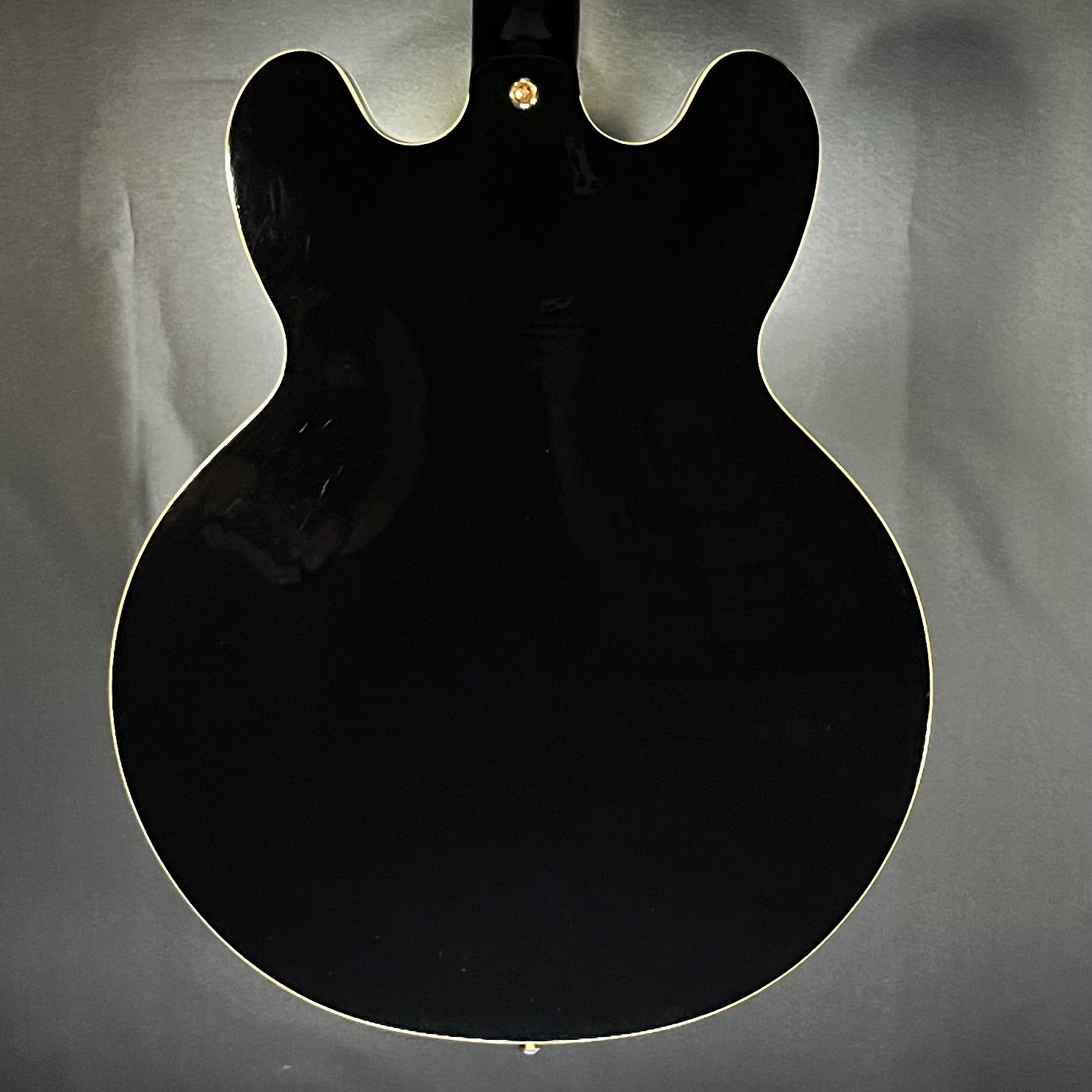 Back of Used Epiphone Sheraton II Pro Ebony TFW523