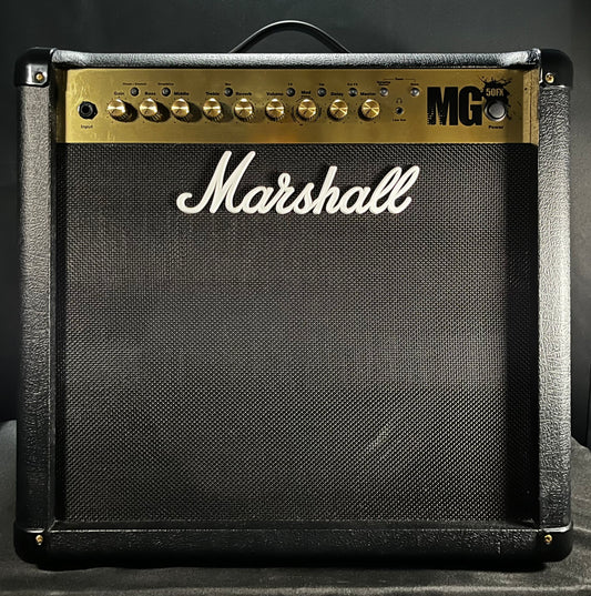 Front of Used Marshall MG MG50FX 2-Channel 50-Watt 1x12" Solid State Guitar Combo TFW528