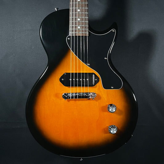 Front of Used Epiphone Les Paul Junior Sunburst TFW531