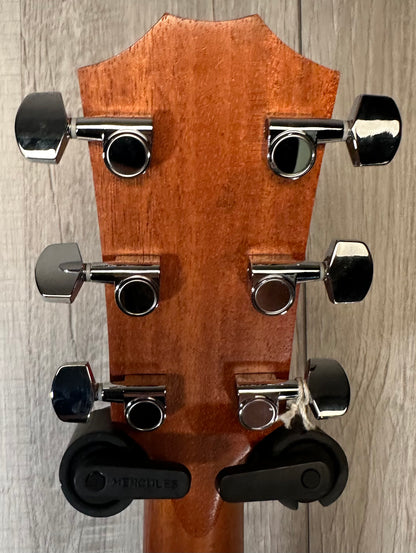 Back of headstock of Used Taylor 110E Natural w/bag TSS3785