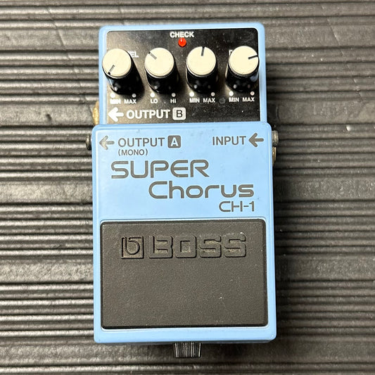 Top of Used Boss CH-1 Super Chours Pedal TSS3827