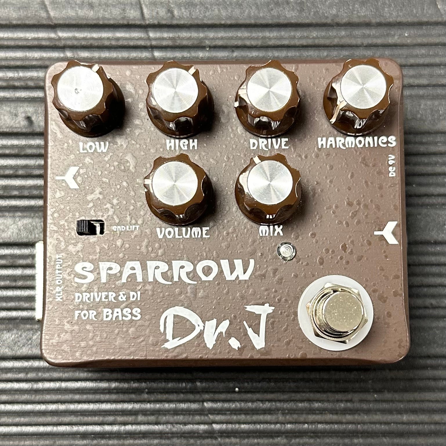 Top of Used Dr J Sparrow Bass DI TSS3817