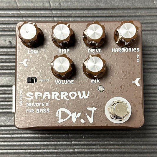 Top of Used Dr J Sparrow Bass DI TSS3817