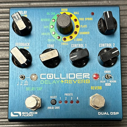 Top of Used Source Audio Collider Reverb/Delay TSS3818