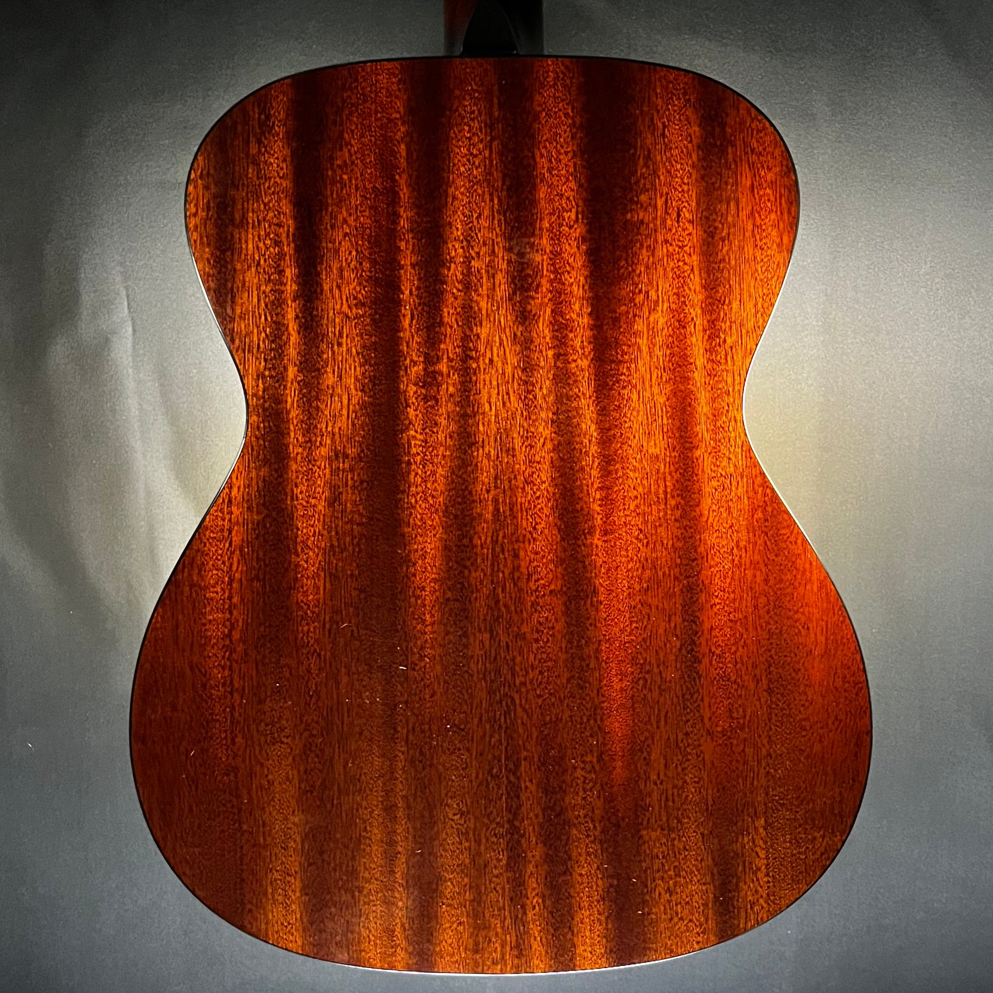 Back of Used Alvarez RF8 Acoustic w/case TFW547