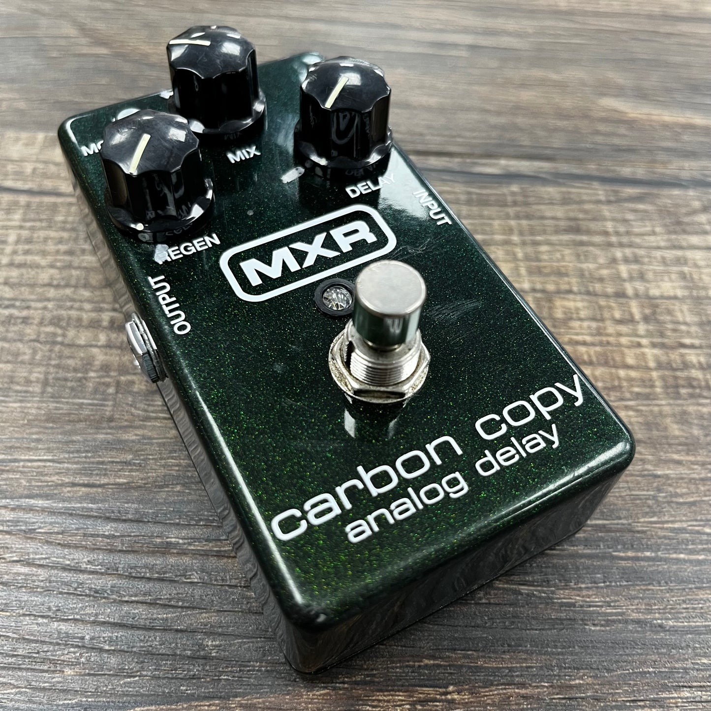 Side of Used MXR Carbon Copy Analog Delay TFW557