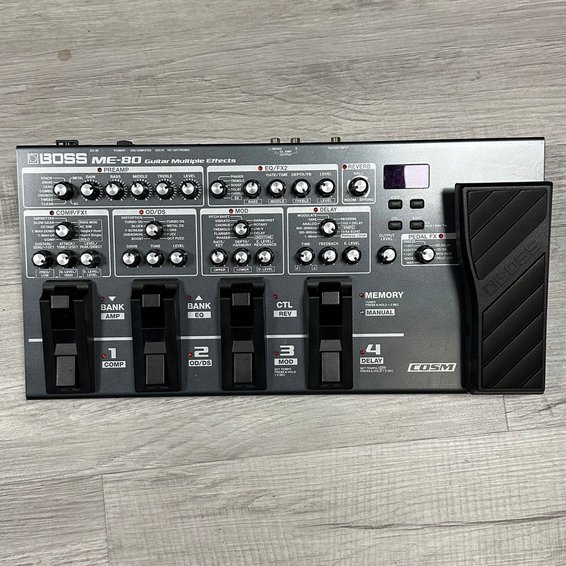 Top of Used Boss ME-80 Multi Effects Processor TSS3834