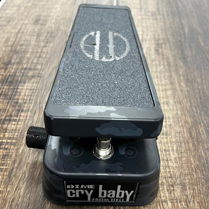 Front of Used Dunlop Dime Crybaby From Hell Wah Pedal TFW564