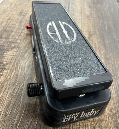 Side of Used Dunlop Dime Crybaby From Hell Wah Pedal TFW564