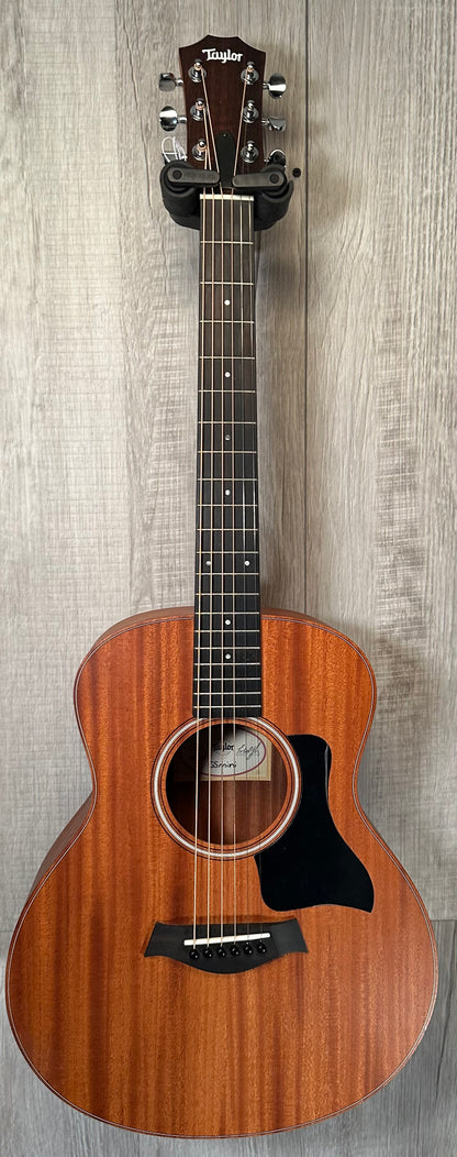 Full front of Used Taylor GS Mini Mahogany w/bag TSS3850