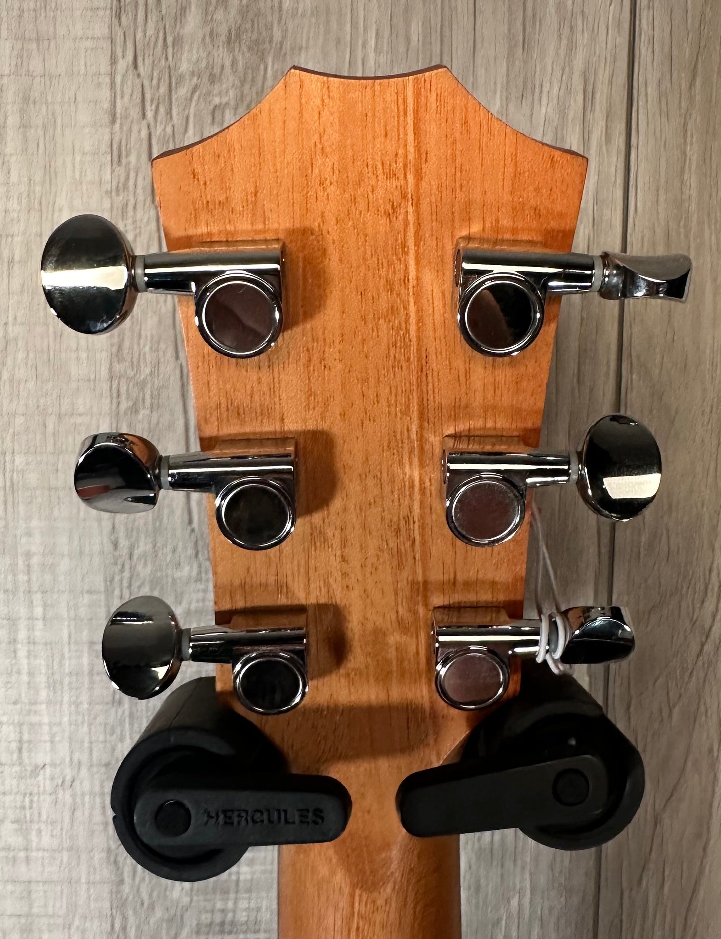 Back of headstock of Used Taylor GS Mini Mahogany w/bag TSS3850