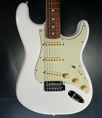 Front of Used Fender Strat Partscaster TFW583