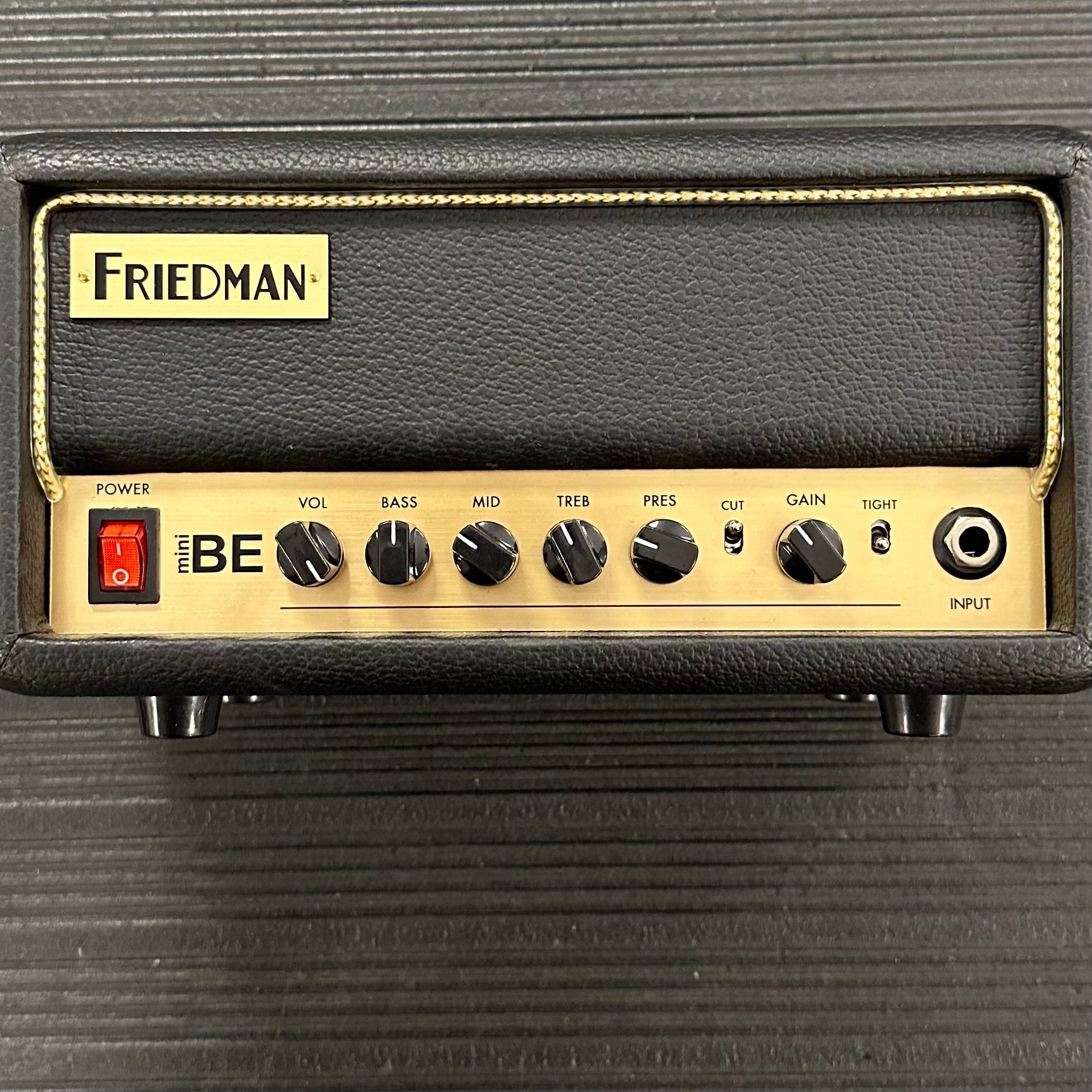 Front of Used Friedman BE Mini 30 Watt Head w/Power Supply w/box TSS3905