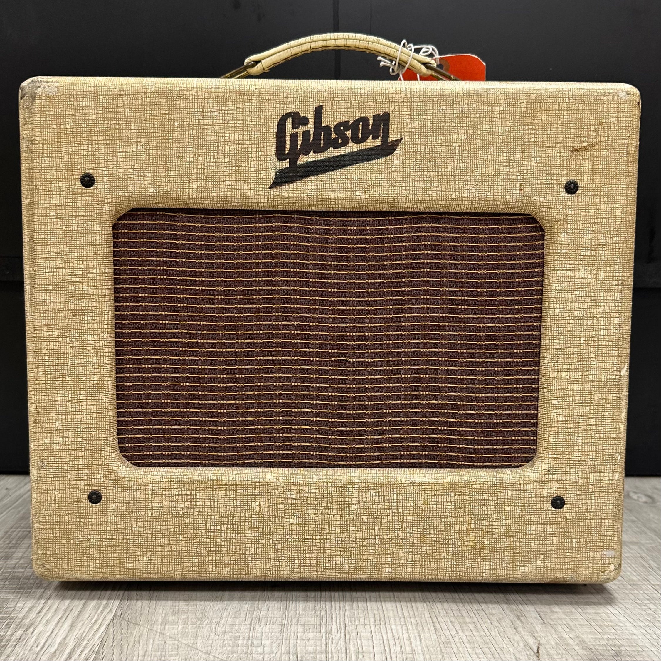 Used 1956 Gibson GA-5 Les Paul Junior 5 Watt Amp All Original w/Original  5x7 Oval Speaker TSS3932