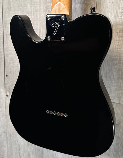 Back of Used 1999 Fender Standard Telecaster Black w/case TSS3945