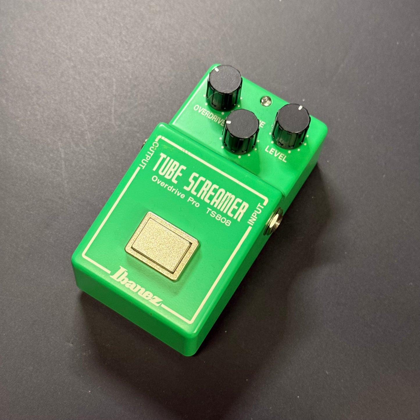 Top of Used Ibanez TS808 Overdrive.